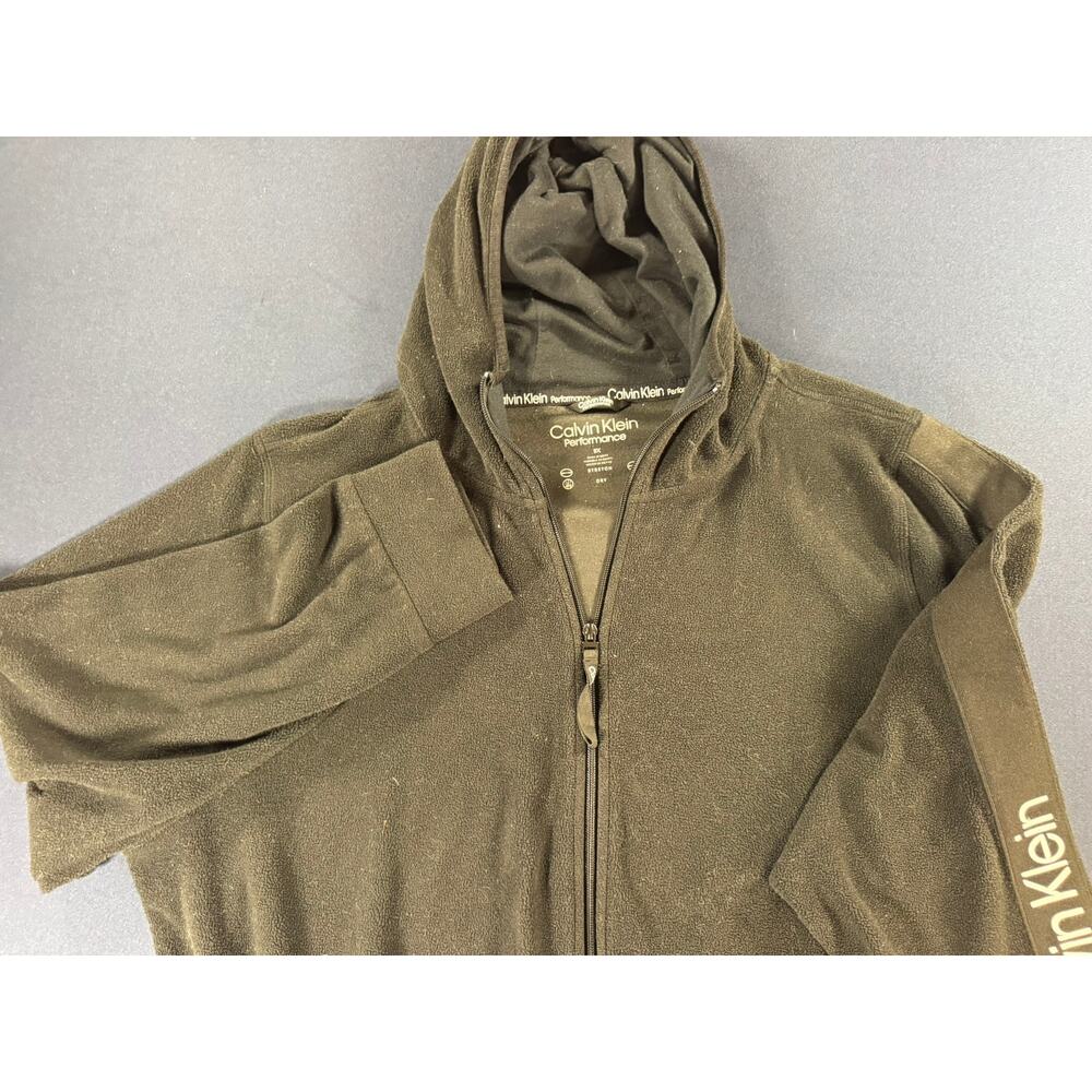 Calvin Klein Performance Fleece Jacket Full Zip Hooded 3X